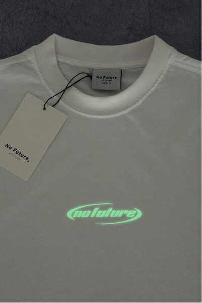 No Future Glow in the Dark Regular Fit Men's T-Shirt Nf0597Ek