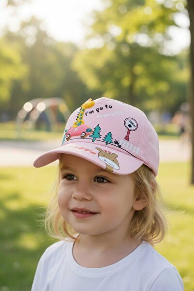 Aware Time 4-8 Years Unisex Children's Summer Hat with Adjustable Back Accessory