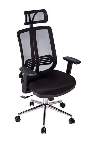 Ofisbazaar UP Fileli Yönetici Koltuğu | Ayarlanabilir Başlıklı Ofis Koltuğu S...