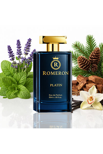 ROMERON 305 Platin Erkek Parfüm EDP 50ml