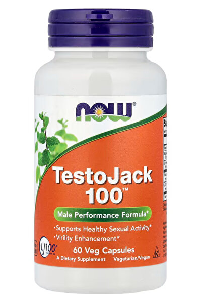Now Foods Supplements, TestoJack 100 with LJ100, a potent extract of Tongkat ...