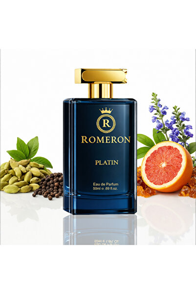 ROMERON 407 Platin Erkek Parfüm EDP 50ml