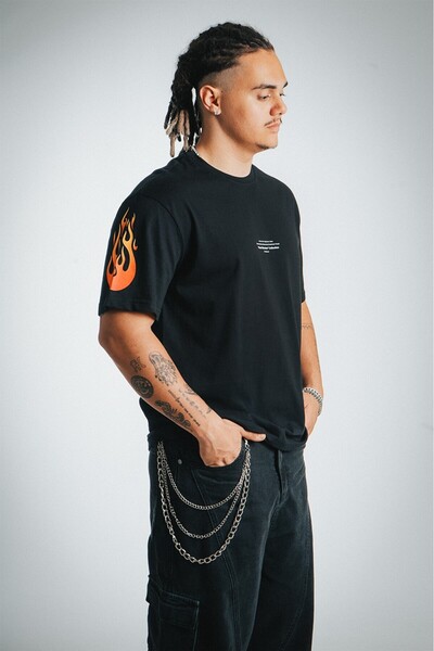 No Future Visual Distortion Erkek Tişört NF0437SY