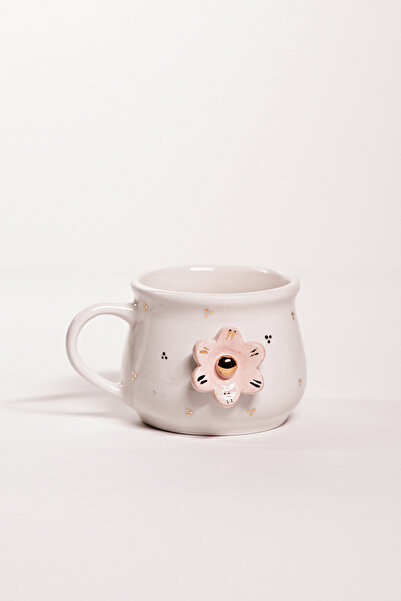 Sezgi Ceramic Seramik El Yapımı 200 ml Mug Kupa Bardak