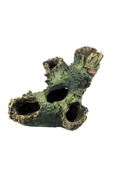 OEM Bustean Artificial Acvariu Acopterit Cu Muschi