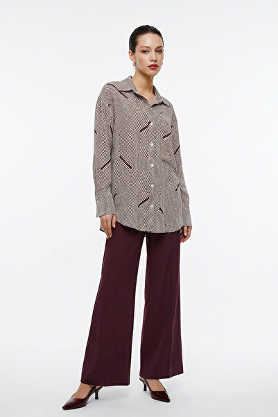 Setre Cămașă cu mânecă lungă cu imprimeu cireșe