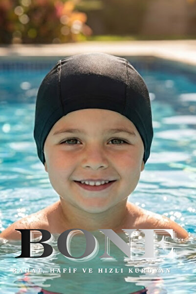 viyol marketim Likralı Çocuk Yüzücü Bonesi –Deniz & Havuz İçin Esnek, Rahat, ...