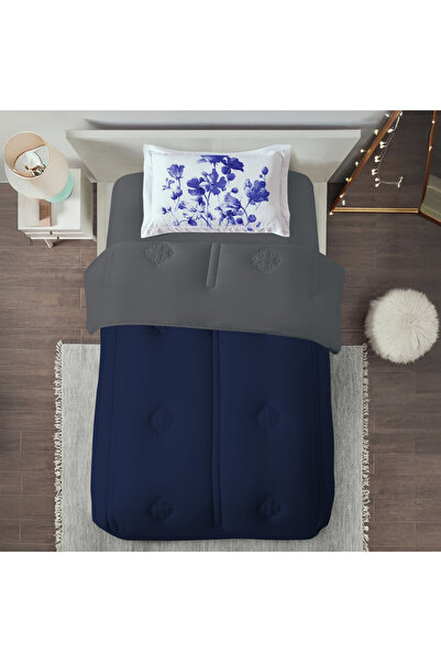 Donetella طقم لحاف من قطعتين - مقاس مفرد 170×230 سم، مصنوع من الألياف الدقيقة...