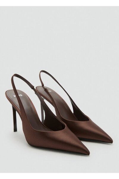 MANGO Woman Satin high heels