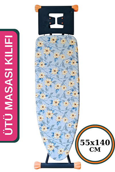 ASEV HOME Ütü Masası Kılıfı Büyük Boy Ipli Stoperli Keçeli Kılıfı Örtüsü Bezi...