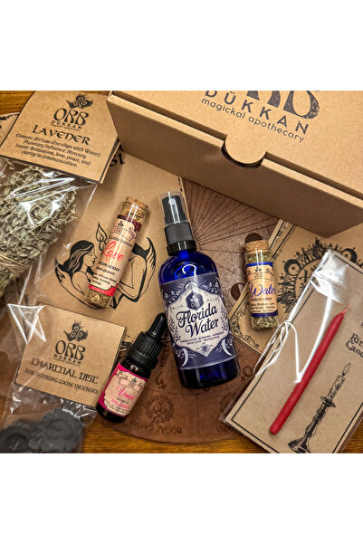Orb dükkan Desire Box Aşk Ve Derin Bağ Ritüel Seti I Florida Water Lavanta De...