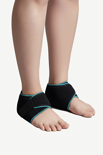 POLIFE TOPUK DİKENİ 2'Lİ GİYİLEBİLİR SİLİKON DESTEKLİ ÇORAP TOPUK ÇORABI 2 ADET