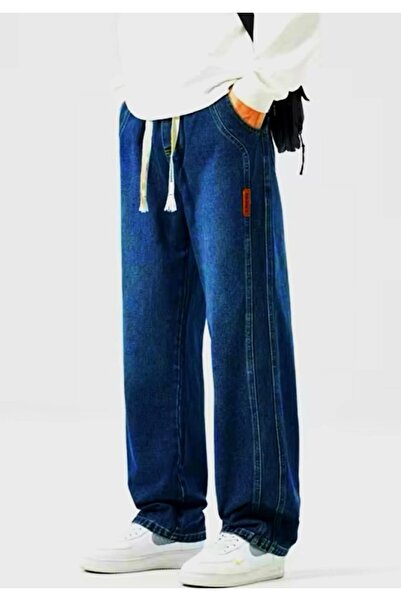 ATKGİYİM Men's Baggy Jeans 👖   Elastic Hem: the New Name of Comfort!