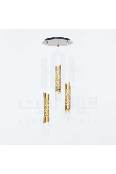 homelight ثريا مودرن مع كريستال ثلاثية