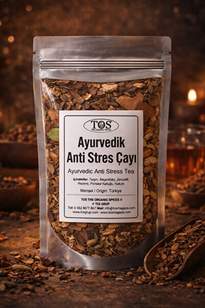 TOS The Organic Spices Ayurvedik Anti Stres Çayı 40 gr (1. Kalite) Ayurvedic ...