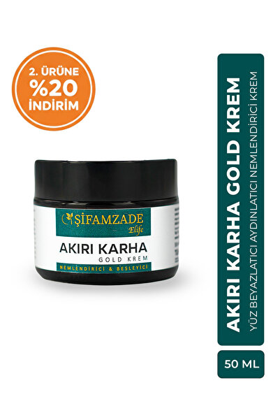 Şifamzade Gold Krem (YÜZ BEYAZLATICI AYDINLATICI NEMLENDİRİCİ KREM) 50 ml