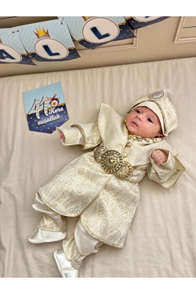 PİLEKİ BABY Yenidoğan 0 6 Ay Ve 1 Yaş Mevlüt Ve Sünnet Kıyafeti Mevlütlük Sün...