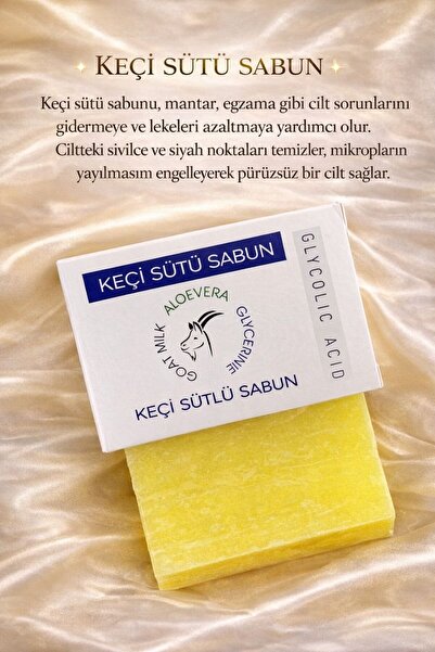 akiska Keçi Sütlü Sabun 100gr