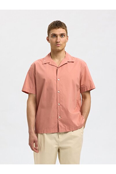 Selected Homme Kurzarmhemd 100% Baumwoll