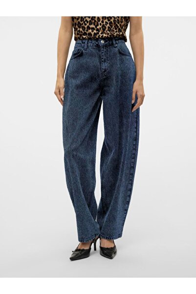 Vero Moda Weit geschnittene VMOLLIE Ballon Schnitt Jeans