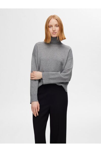 Selected Femme Strickpullover Viskosemix