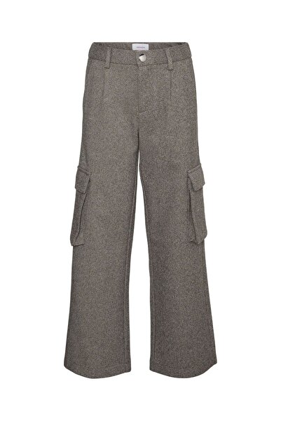 Vero Moda Girl Hose mit weitem Beinschnitt VMPIA Mittlere Taille Hose