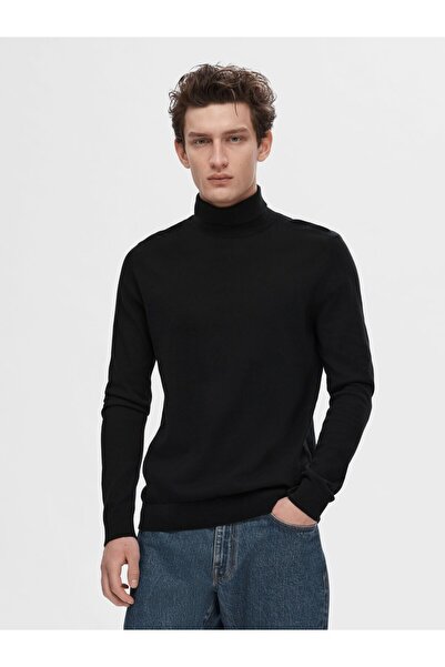 Selected Homme Pullover Langarm Rollkragen
