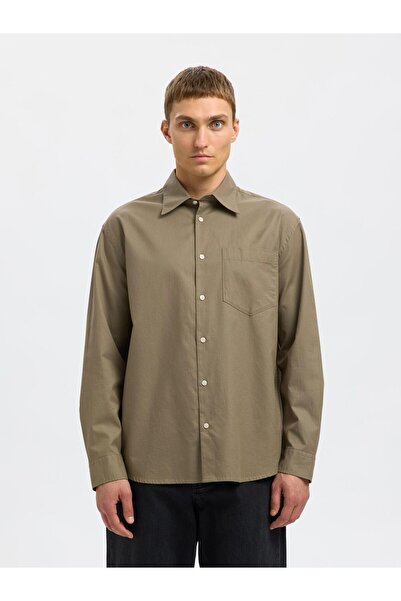 Selected Homme Hemd Relaxed Fit Twill