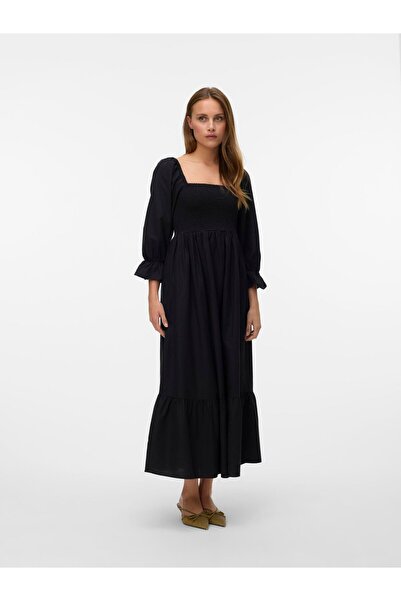 Vero Moda Kleid VMMARIELL Langes Kleid