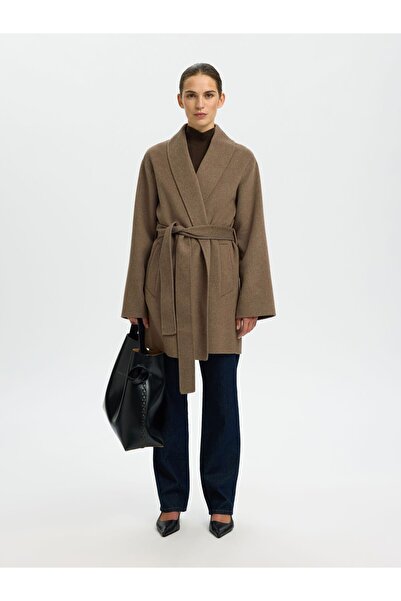 Selected Femme Jacke Wollmix