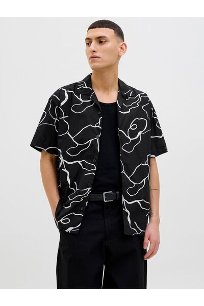 Jack & Jones Premium Hawaii-Hemd Fit relaxat Hawaii-Hemd