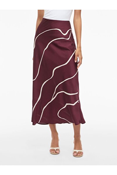 VILA Midirock VIELLETTE High Waist