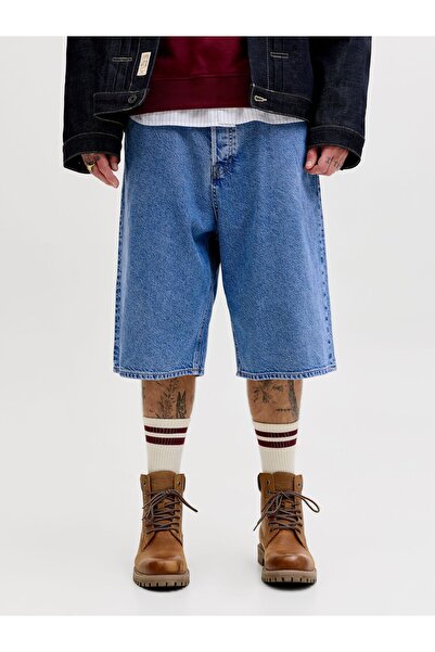 Jack & Jones Džínové kraťasy s extra volným střihem