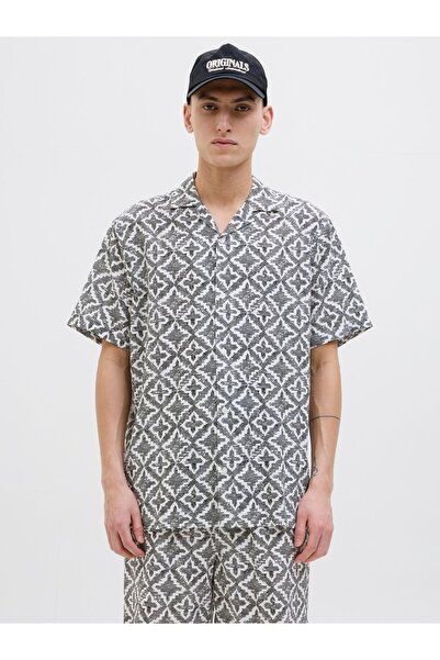 Jack & Jones Hawaii-Hemd Fit relaxat Hawaii-Hemd