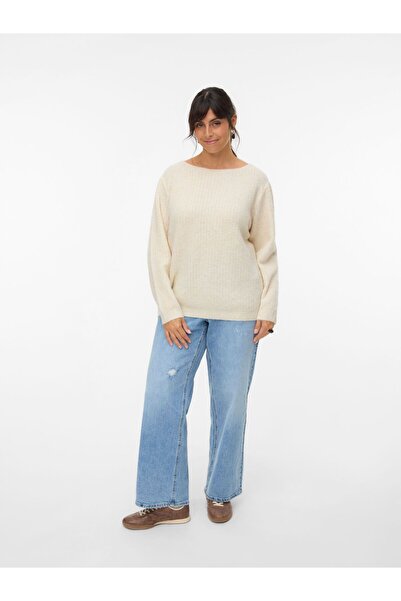 Veromoda Curve Strickpullover VMCWENDY Strickpullover