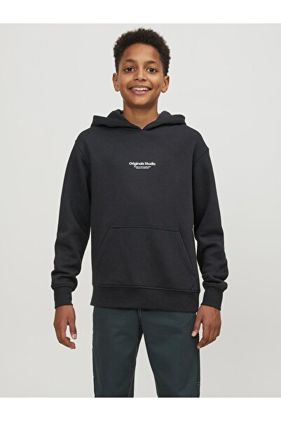 Jack & Jones Junior Kapuzenpullover Gedruckt Kapuzenpullover Mini