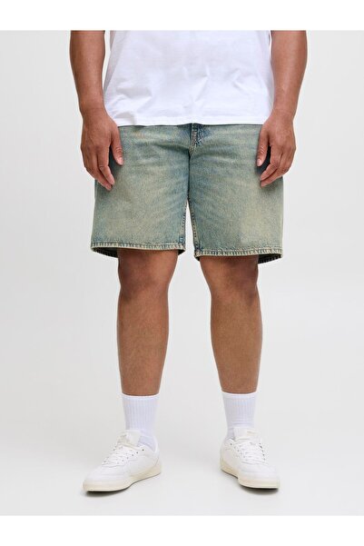 Jack & Jones Plus Jeans-Shorts Plus Size Loose Fit Jeans-Shorts