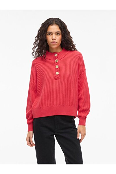 VILA Strickpullover VICHING Rundhals