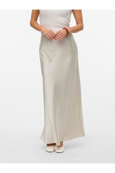 Vero Moda Rock VMLOLA Hohe Taille Langer Rock