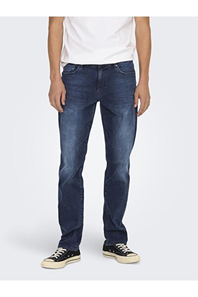 Only & Sons Slim Fit Jeans ONSWEFT Niedrige Taille Slim Fit Jeans