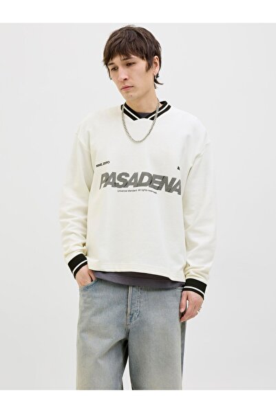 Jack & Jones Hanorac Jack Jones pentru bărbați 12278566 Alb