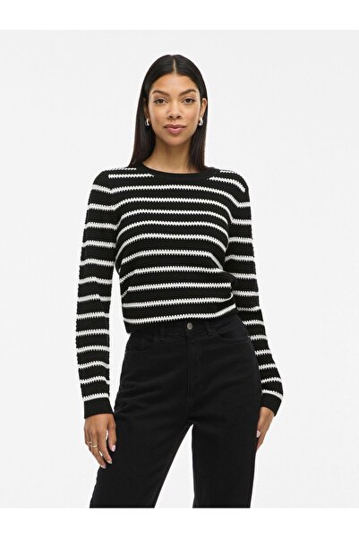 VILA Strickpullover VIDALO Gestreiftes