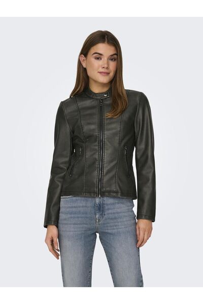 ONLY Kunstlederjacke ONLELLAMELISA Kunstlederjacke