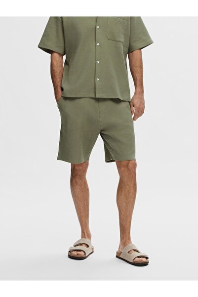 Selected Homme Shorts Waffelstruktur