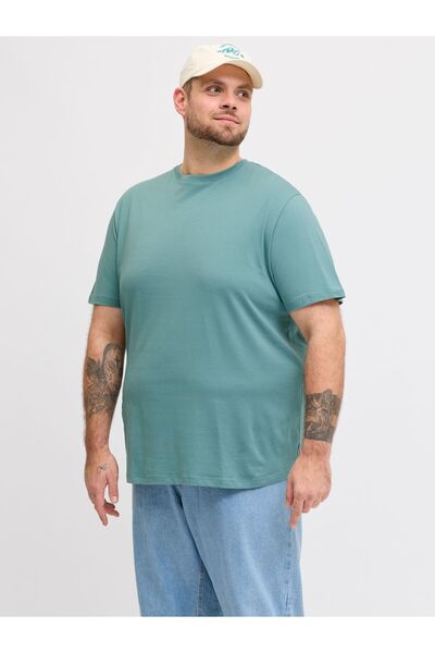 Jack & Jones Plus T-shirt Plus Size Einfarbig T-shirt