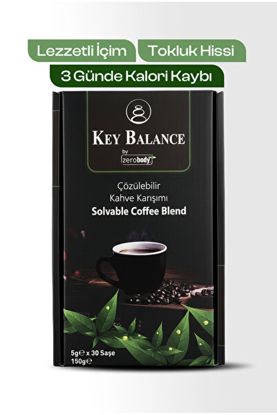 keybalance sağlık ve form KEYBALANCE (Zerobody) Bitkisel Lifli Kahve Karışımı...