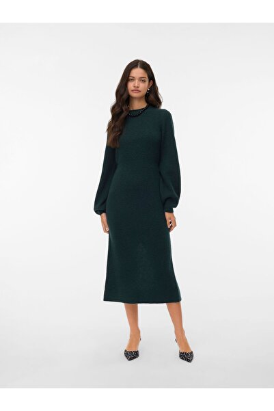 Vero Moda Strickkleid AWANGALINA Langes Kleid