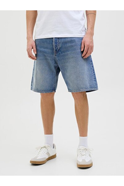 Jack & Jones Džínové kraťasy volného střihu