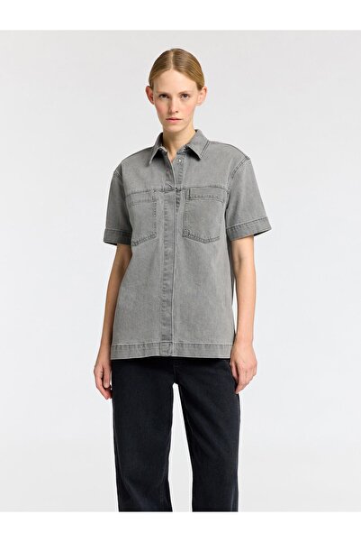 Selected Femme Jeanshemd Oversized