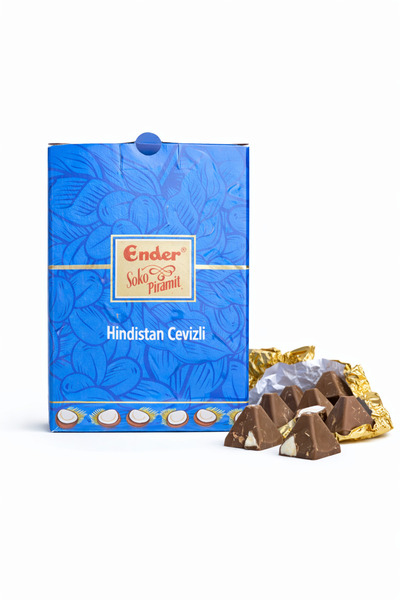 Ender Soko Piramit Hindistan Cevizli Şeker 2 Kg – İkramlık Bayram Çikolatası
